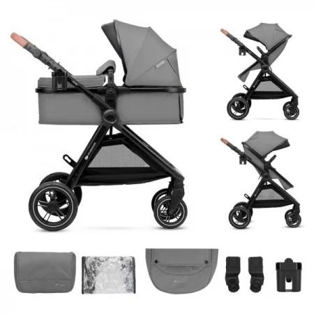 Универсальная коляска 2 в 1 Kinderkraft Esme Black KSESME00BLK2000 Универсальная коляска 2 в 1 Kinderkraft Esme Black KSESME00BLK2000
