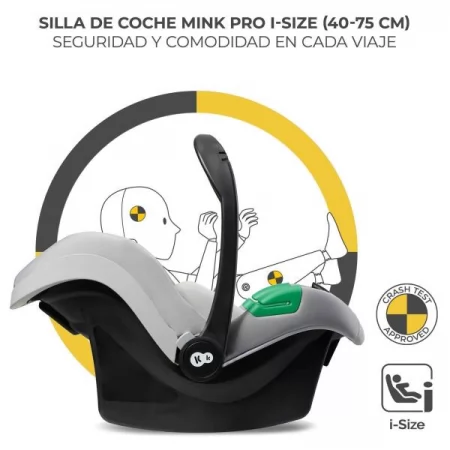 Универсальная коляска 3 в 1 Kinderkraft Moov 2 Air Light Gray KSMOOV02LGR3000 