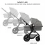 Универсальная коляска 3 в 1 Kinderkraft Moov 2 Air Light Gray KSMOOV02LGR3000 