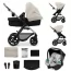 Универсальная коляска 3 в 1 Kinderkraft Moov 2 Moonlight Gray KSMOOV02GRYEV00