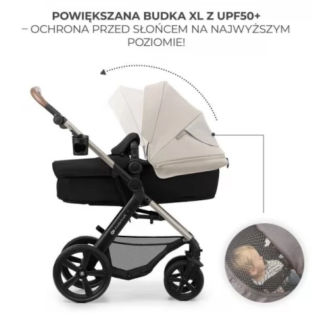 Универсальная коляска 3 в 1 Kinderkraft Moov 2 Moonlight Gray KSMOOV02GRYEV00