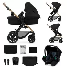 Универсальная коляска 3 в 1 Kinderkraft Moov 2 Pure Black KSMOOV02BLKEV00 