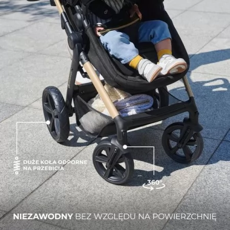 Универсальная коляска 3 в 1 Kinderkraft Moov 2 Pure Black KSMOOV02BLKEV00