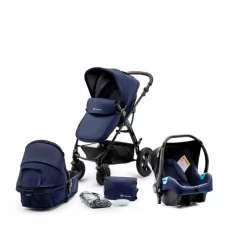 Универсальная коляска 3 в 1 Kinderkraft Moov синий KKWMOOVNAV00NC 