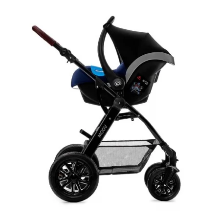 Универсальная коляска 3 в 1 Kinderkraft Moov синий KKWMOOVNAV00NC