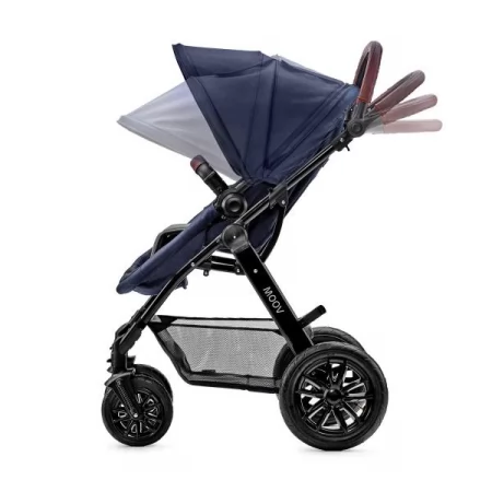 Универсальная коляска 3 в 1 Kinderkraft Moov синий KKWMOOVNAV00NC