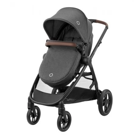 Универсальная коляска 3 в 1 Maxi-Cosi Zelia S Trio с автокреслом CabrioFix S i-Size и сумкой темно-серый