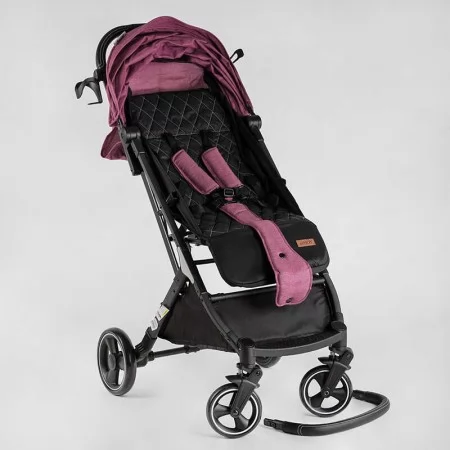 Візок прогулянковий дитячий "JOY" Comfort L-30201 колір ФІОЛЕТОВИЙ, рама сталь з алюмінієм, футкавер, підсклянник, телескопічна радиоуправлениичка Візок прогулянковий дитячий "JOY" Comfort L-30201 колір ФІОЛЕТОВИЙ, рама сталь з алюмінієм, футкавер, підсклянник, телескопічна радиоуправлениичка