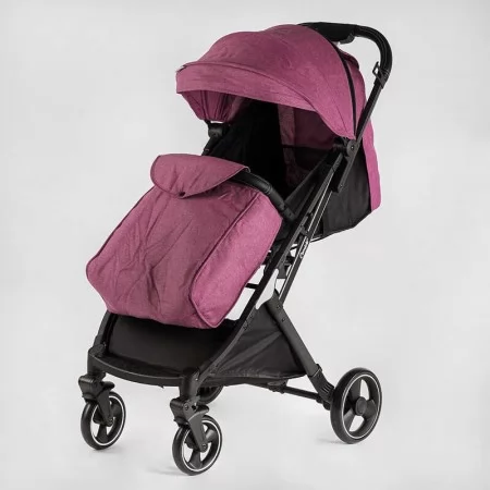 Візок прогулянковий дитячий "JOY" Comfort L-30201 колір ФІОЛЕТОВИЙ, рама сталь з алюмінієм, футкавер, підсклянник, телескопічна радиоуправлениичка Візок прогулянковий дитячий "JOY" Comfort L-30201 колір ФІОЛЕТОВИЙ, рама сталь з алюмінієм, футкавер, підсклянник, телескопічна радиоуправлениичка