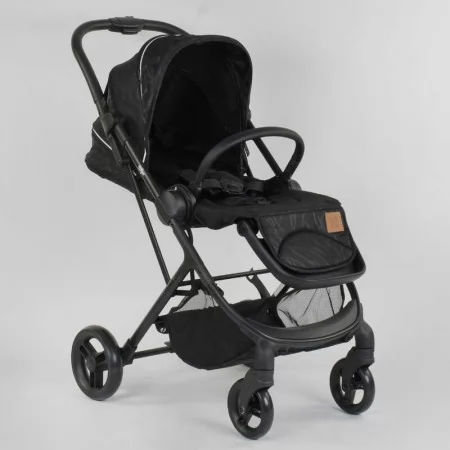 Коляска прогулочная детская JOY Liliya 61755. черный