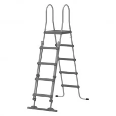 Лестница для бассейна BabyToys 29R219 132см стальная