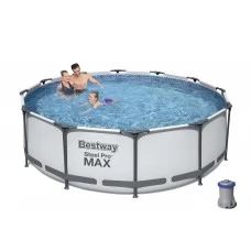 Басейн каркасний круглий Steel Pro MAX Bestway 56416