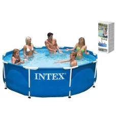 Intex Басейн каркасний 28200 NP круглый /6+ років/, у кор-ці 305*76 см, 4485л
