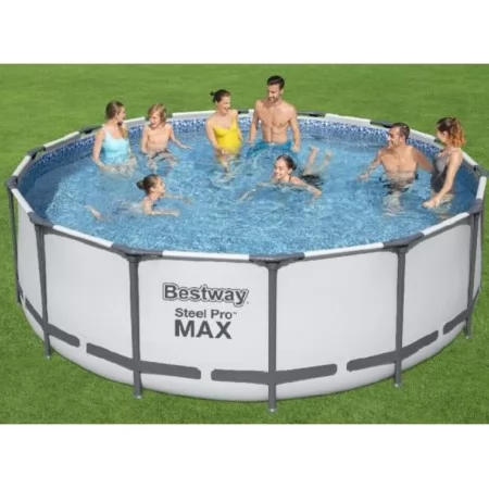 Басейн каркасний круглий Steel Pro MAX Bestway 5612Z Басейн каркасний круглий Steel Pro MAX Bestway 5612Z