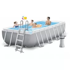 Басейн каркасний прямокутний Power Steel Intex 26790