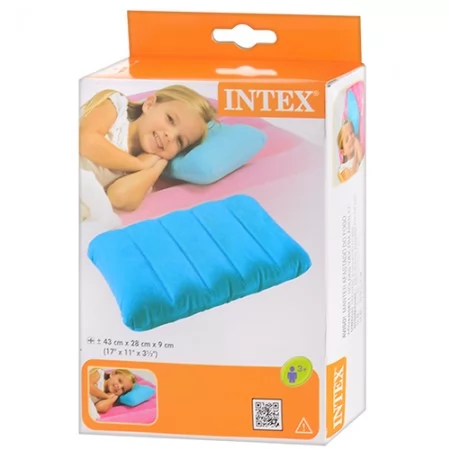 Надувная подушка Intex 68676 флокированная 43х28 см