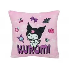 Мягкая игрушка подушка с принтом №2 Kuromi 31 см, квадратная форма, Копица 00387-4