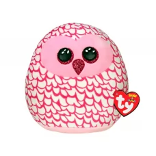 Мягкая игрушка SQUISH-A-BOOS Розовая сова PINKY 20 см TY 39300