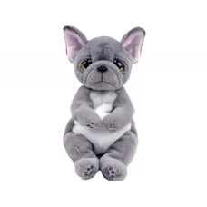 Мягкая игрушка BEANIE BELLIES Серый пес WILFRED 25 см TY 43212