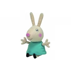 М'яка іграшка м’яконабивна Peppa Pig Кролик Ребека 15 см, TY 46140