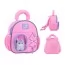 Рюкзак детский Kite Kids Cat&amp;Fun K26-2737XXS-1, с плюшевой игрушкой