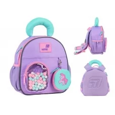 Детский рюкзак My Little Pony, 25×23×10 см, анатомическая спинка, Kite LP26-2737XXS