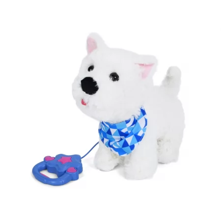Интерактивная мягкая игрушка Cute&Furry Пушистые друзья с поводком, 4 вида M 6218 I UA Интерактивная мягкая игрушка Cute&Furry Пушистые друзья с поводком, 4 вида M 6218 I UA