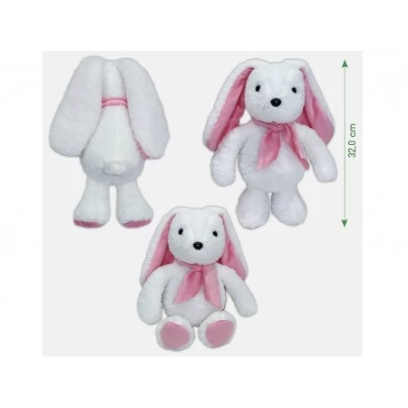 Игрушка мягконабивная Зайчонок розовый Macik МС 080501-17