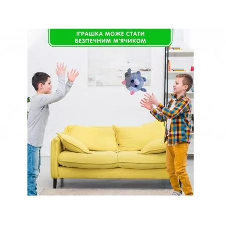 Игрушка мягконабивная Круглик Котик 18 см Macik МС 090102-14 Игрушка мягконабивная Круглик Котик 18 см Macik МС 090102-14