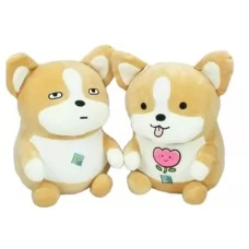 Мягкая игрушка Корги Коржик музыкальный 30см, Копиця 25431-6