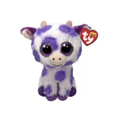 Детская мягконабивная игрушка TY Beanie Boos 37345 Корова "ETHEL", 15 см Детская мягконабивная игрушка TY Beanie Boos 37345 Корова "ETHEL", 15 см