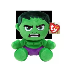 Детская мягконабивная игрушка TY Marvel "Халк", 15 см, 44004 Детская мягконабивная игрушка TY Marvel "Халк", 15 см, 44004