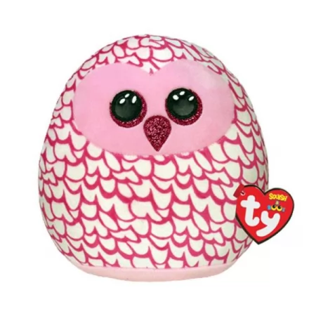 Детская мягконабивная игрушка TY SQUISH-A-BOOS 39300 Розовая сова "PINKY", 20 см, 39300 Детская мягконабивная игрушка TY SQUISH-A-BOOS 39300 Розовая сова "PINKY", 20 см, 39300