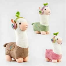 Мягкая игрушка лама BabyToys 65 см разные цвета