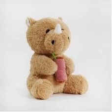 М'яка іграшка носоріг BabyToys 28 см з холофайбера