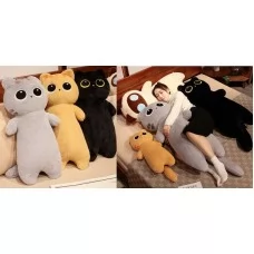 Мягкая игрушка котик BabyToys 100 см с длинным хвостом Мягкая игрушка котик BabyToys 100 см с длинным хвостом