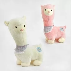 Мягкая игрушка альпака BabyToys 54 см разные цвета