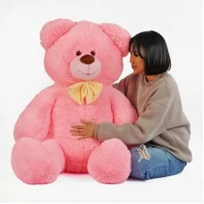 М'яка іграшка ведмідь BabyToys рожевий 160 см М'яка іграшка ведмідь BabyToys рожевий 160 см