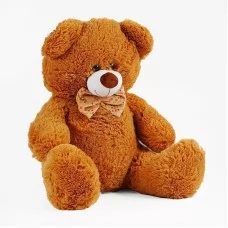 Мягкая игрушка медведь BabyToys В93002 коричневый 1 метр