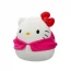 Мягкая игрушка Squishmallows Хэллоу Китти в образе Моя Мелоди 20 см SQSN00390 