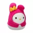 Мягкая игрушка Squishmallows Хэллоу Китти в образе Моя Мелоди 20 см SQSN00390 