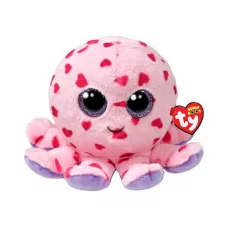 Мягкая игрушка TY Beanie Boos Осьминог Баблз 15 см 