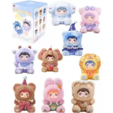 Мягкая игрушка-подвеска Baobao-001 22см, фигурка 17см, аксессуар на сумку, карточка, в кор-ке (сюрприз), 8шт(микс видов) в дисплее, 45-22,5-18см