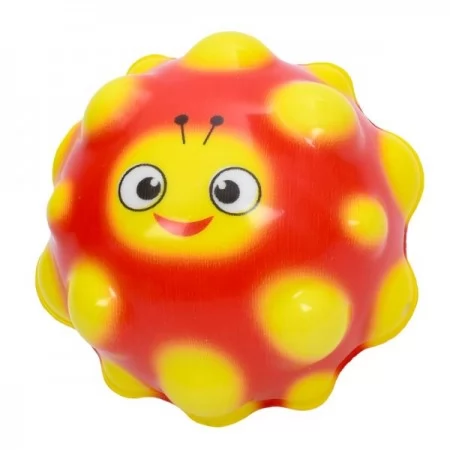 Детский фомовый мяч BabyToys MS 4309 антигравитационный с животными, 6 см