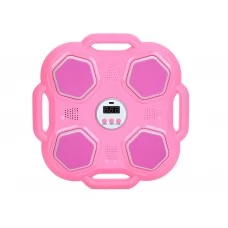 Игрушка настенный боксерский тренажер с Bluetooth, музыкой, светом и перчатками MS 4651