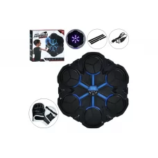 Игрушка настенный боксерский тренажер с Bluetooth, музыкой, светом и перчатками для детей MS 4653 Игрушка настенный боксерский тренажер с Bluetooth, музыкой, светом и перчатками для детей MS 4653