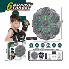 Боксерские перчатки детские KB 1813 с музыкой и светом