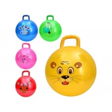 Игрушка мяч с ручкой 45 см, микс видов (цена за 1 шт) MS 4301