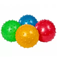 Мяч прыгающий ёжик BabyToys 12 см, набор 3 штуки