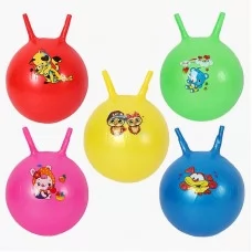 Мяч для фитнеса BabyToys 30 см с ушками, микс цветов Мяч для фитнеса BabyToys 30 см с ушками, микс цветов